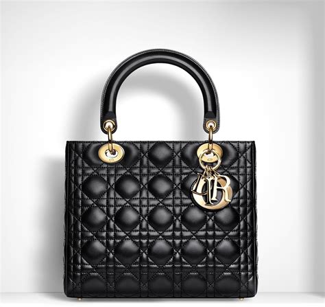 lady dior cannage large|medium lady dior bag price.